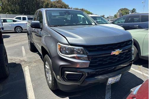 Steel Metallic 2022 Chevrolet Colorado LT