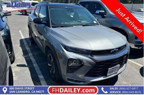 Sterling Gray Metallic 2023 Chevrolet Trailblazer RS