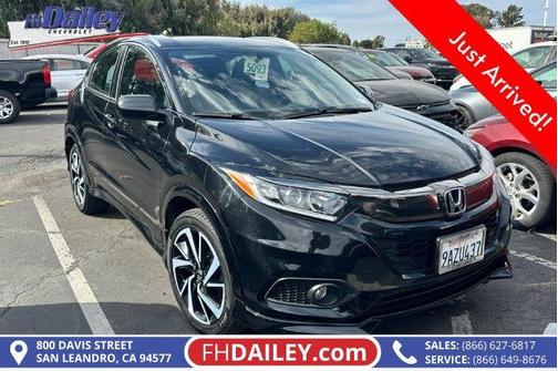 Black 2019 Honda HR-V Sport