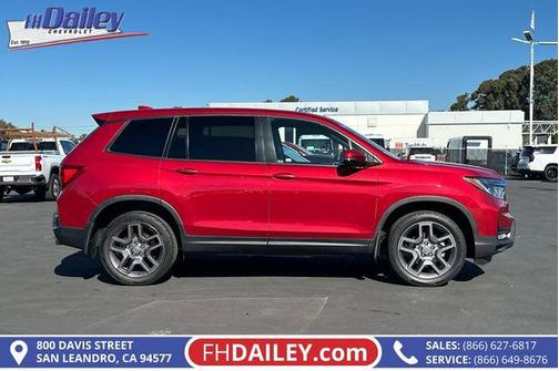 Red 2023 Honda Passport EX-L
