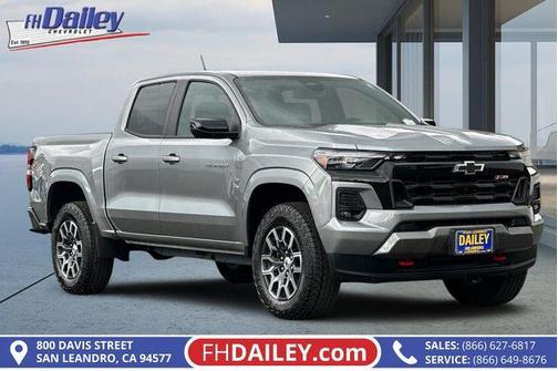 Sterling Gray Metallic 2023 Chevrolet Colorado Z71