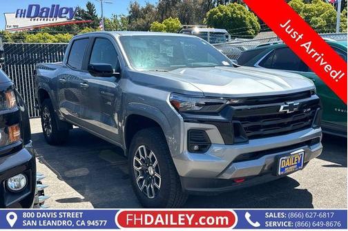 Sterling Gray Metallic 2023 Chevrolet Colorado Z71