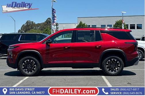 Radiant Red 2024 Chevrolet Traverse Z71