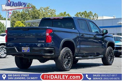 Blue Metallic 2023 Chevrolet Silverado 1500 ZR2