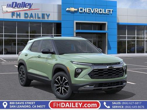 Green 2026 Chevrolet Trailblazer ACTIV