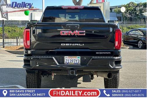 Onyx Black 2022 GMC Sierra 3500 Denali