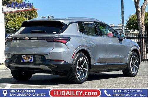 Sterling Gray Metallic 2025 Chevrolet Equinox EV LT