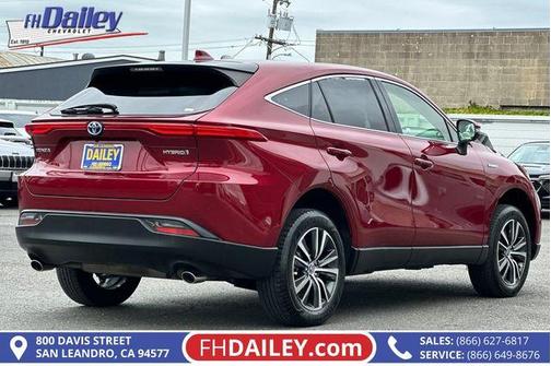 Ruby Flare Pearl 2021 Toyota Venza LE