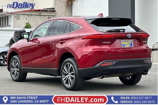 Ruby Flare Pearl 2021 Toyota Venza LE