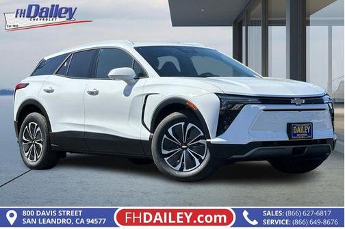 Summit White 2024 Chevrolet Blazer EV LT