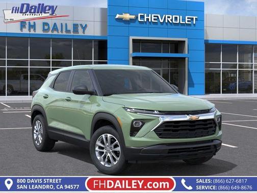 Green 2026 Chevrolet Trailblazer LS