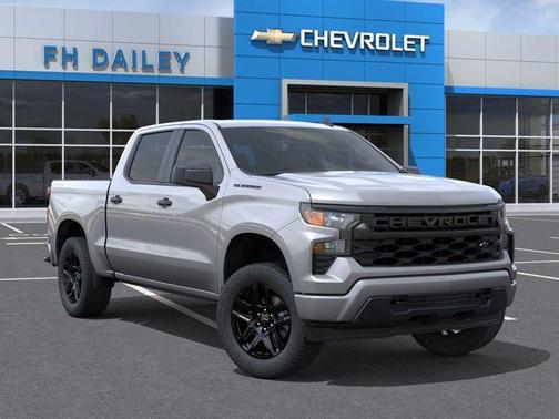 Sterling Gray Metallic 2026 Chevrolet Silverado 1500 Custom