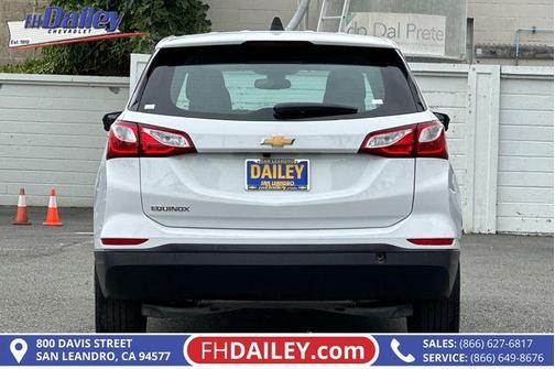 Summit White 2021 Chevrolet Equinox LS