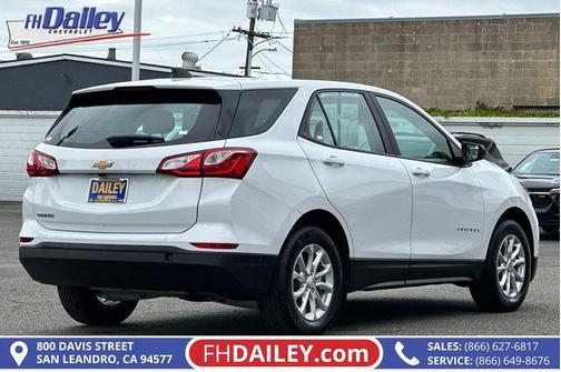 Summit White 2021 Chevrolet Equinox LS