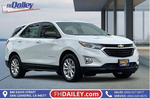 Summit White 2021 Chevrolet Equinox LS