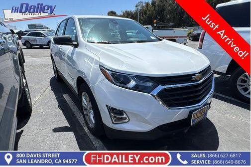 Summit White 2021 Chevrolet Equinox LS