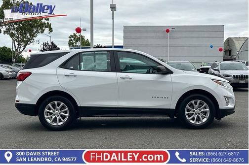 Summit White 2021 Chevrolet Equinox LS