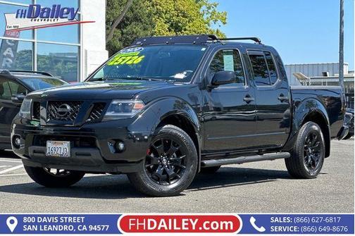 Magnetic Black 2020 Nissan Frontier SV