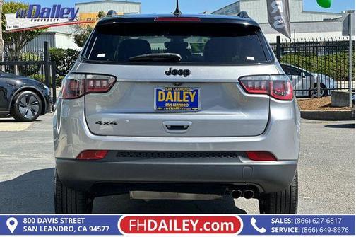 Billet Silver Metallic Clearcoat 2018 Jeep Compass Altitude