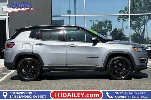 Billet Silver Metallic Clearcoat 2018 Jeep Compass Altitude