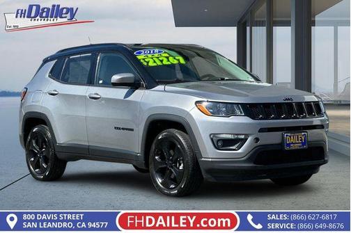 Billet Silver Metallic Clearcoat 2018 Jeep Compass Altitude