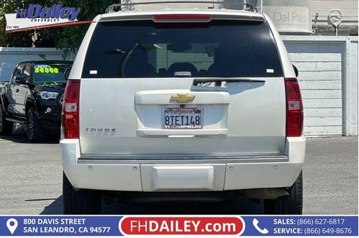 White Diamond Clearcoat 2013 Chevrolet Tahoe LTZ