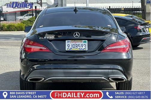 Black 2019 Mercedes-Benz CLA 250 Base