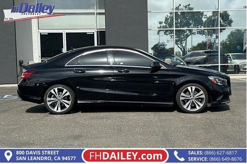 Black 2019 Mercedes-Benz CLA 250 Base