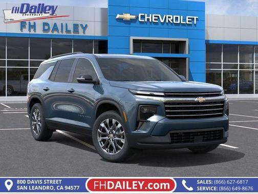 Lakeshore Blue 2026 Chevrolet Traverse LT