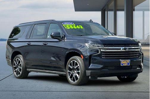 Midnight Blue Metallic 2024 Chevrolet Suburban RST