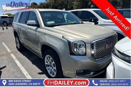Sparkling Silver Metallic 2016 GMC Yukon Denali