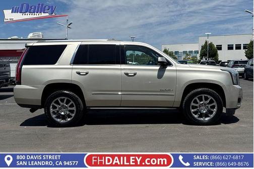 Sparkling Silver Metallic 2016 GMC Yukon Denali