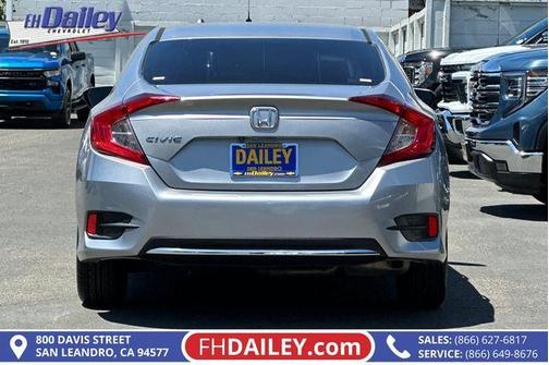 Silver 2020 Honda Civic LX