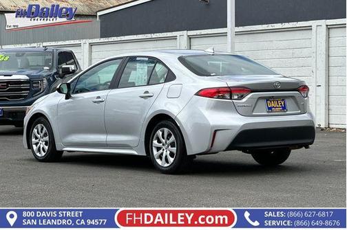 Classic Silver Metallic 2025 Toyota Corolla LE