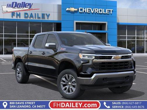 Black 2026 Chevrolet Silverado 1500 LT