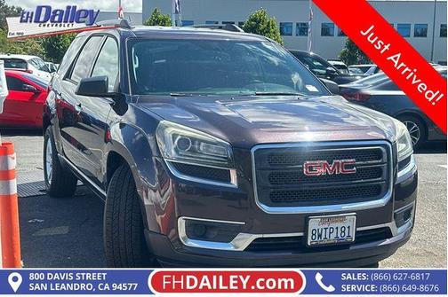 Midnight Amethyst Metallic 2015 GMC Acadia SLE-1