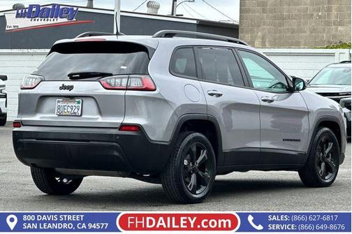 Billet Silver Metallic Clearcoat 2021 Jeep Cherokee Latitude Plus
