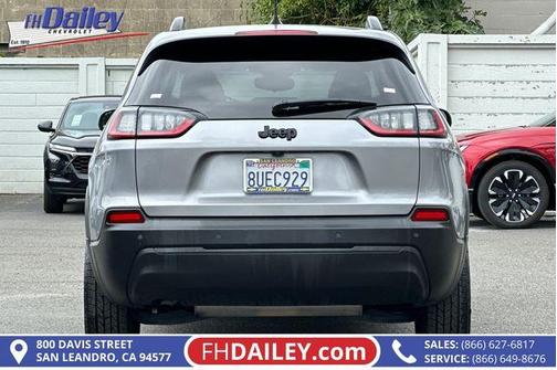 Billet Silver Metallic Clearcoat 2021 Jeep Cherokee Latitude Plus