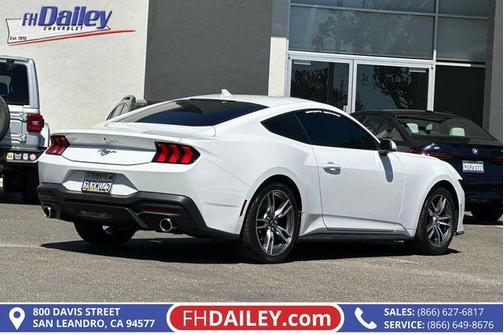 Oxford White 2024 Ford Mustang EcoBoost