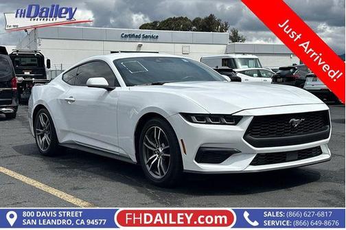 Oxford White 2024 Ford Mustang EcoBoost