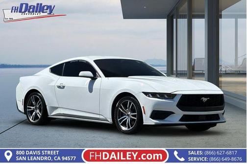 Oxford White 2024 Ford Mustang EcoBoost