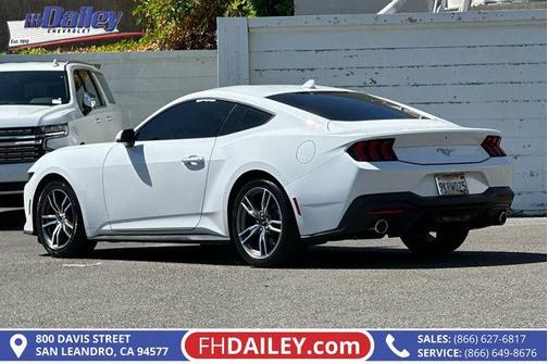 Oxford White 2024 Ford Mustang EcoBoost