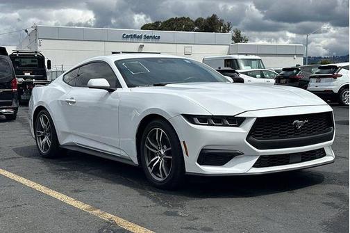 Oxford White 2024 Ford Mustang EcoBoost
