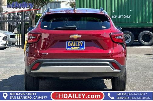 Crimson 2025 Chevrolet Trax LT