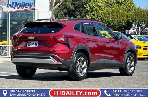 Crimson 2025 Chevrolet Trax LT