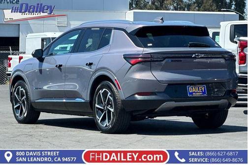 Galaxy Gray Metallic 2024 Chevrolet Equinox EV LT