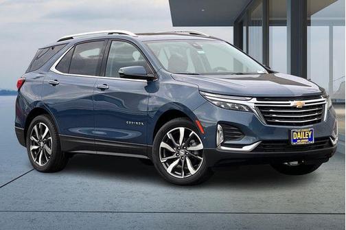 Lakeshore Blue 2024 Chevrolet Equinox Premier
