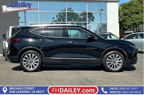 Black 2024 Chevrolet Blazer Premier