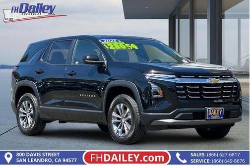 Black Metallic 2025 Chevrolet Equinox LT