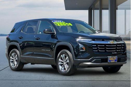 Black Metallic 2025 Chevrolet Equinox LT